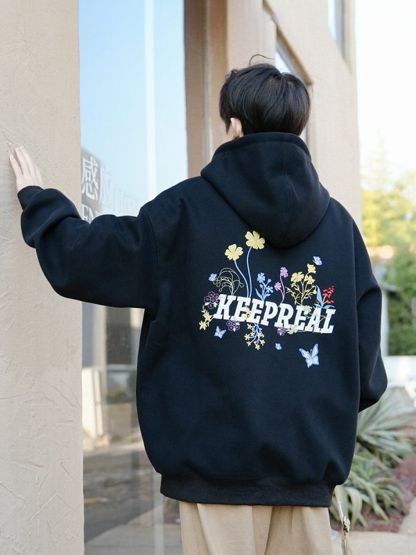 Floral Embroidery Hooded Cardigan Discount - Image 4