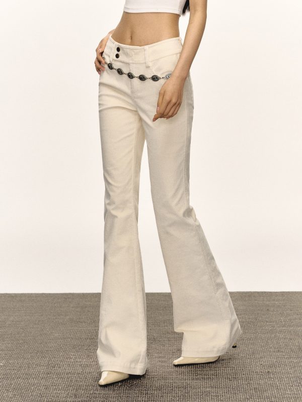 Retro Casual Long Flare Pants Fashion - Image 4