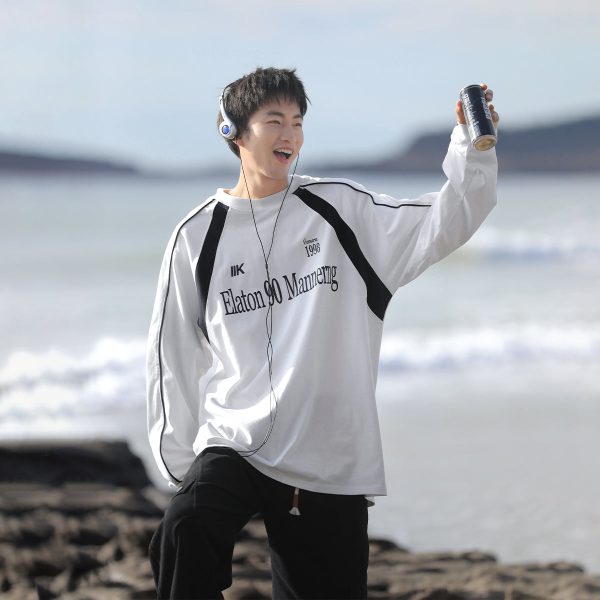 Football Long-Sleeved Pullover For Discount