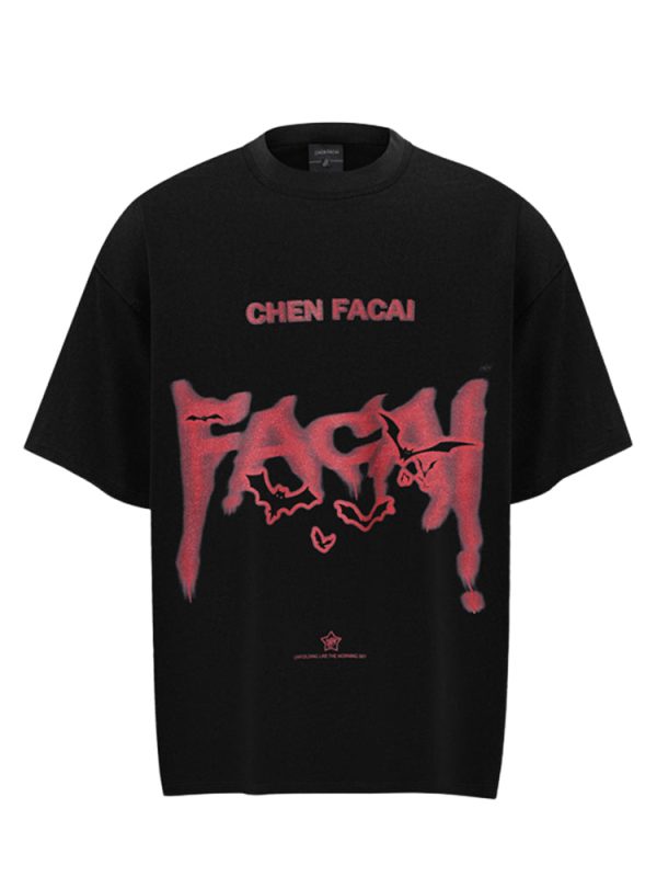 Graffiti Letter Short-Sleeve T-Shirt Online