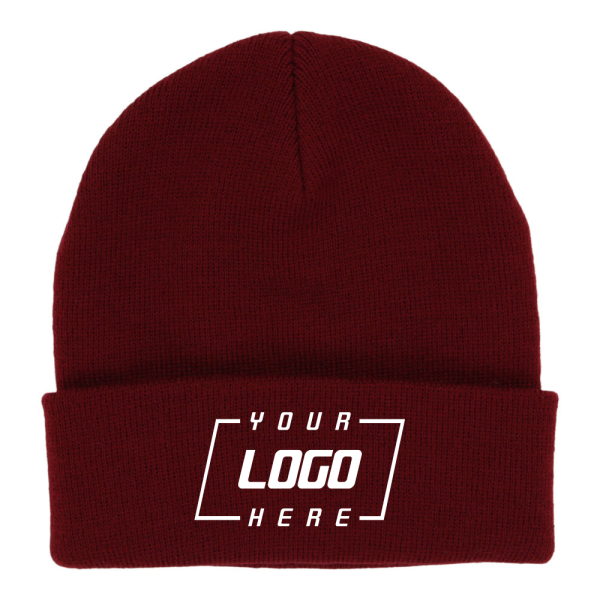 Crowns By Lids Turnover Cuff Knit - Brick Online - Image 2