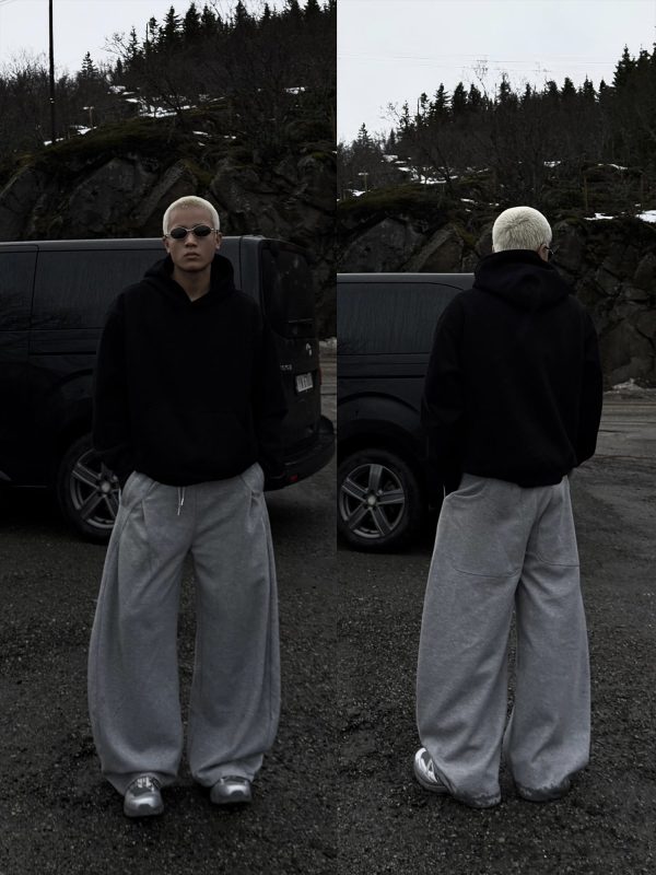 Loose-Fit Straight-leg Sweatpants For Cheap - Image 4
