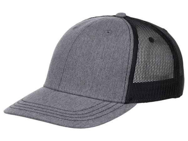 Atlantis Sonic Trucker Cap - Grey Black Cheap