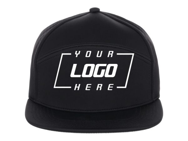 Crowns By Lids Driver 6-Panel Tech Cap - Black For Sale - Image 2