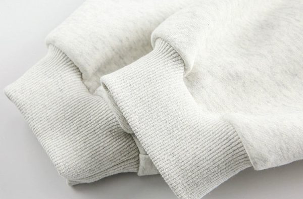 Embroidery Henley Collar Sweatshirt For Sale - Image 5