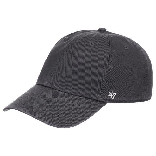 47 Classic Clean Up Cap - Charcoal For Cheap