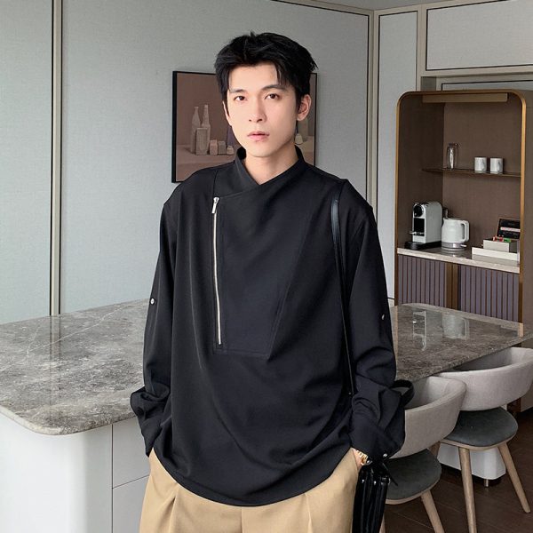 Zip Fly Anti-wrinkle Shirt Fashion - Image 2
