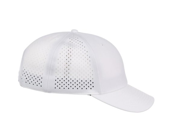 Crowns By Lids Clubhouse 6-Panel Tech Cap - White on Sale - Image 5