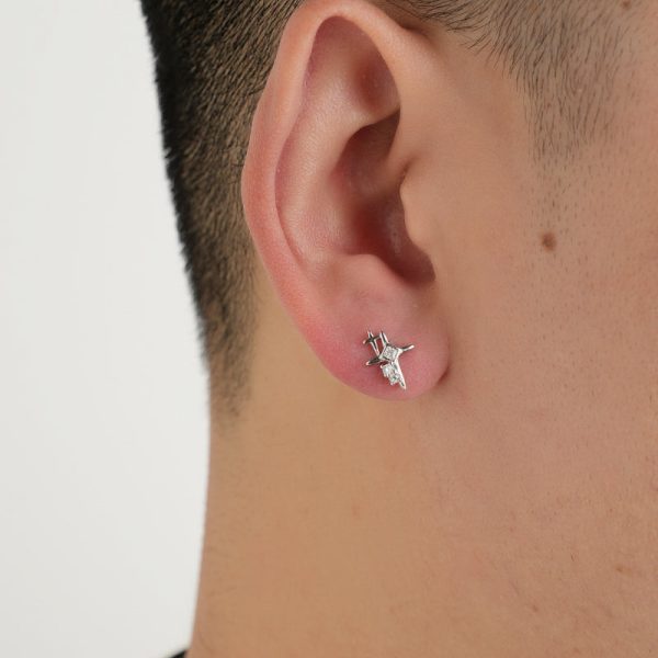 Sterling Silver Star Stud Earrings Online Hot Sale - Image 2