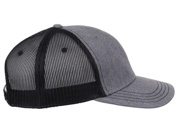 Atlantis Sonic Trucker Cap - Grey Black Cheap - Image 5