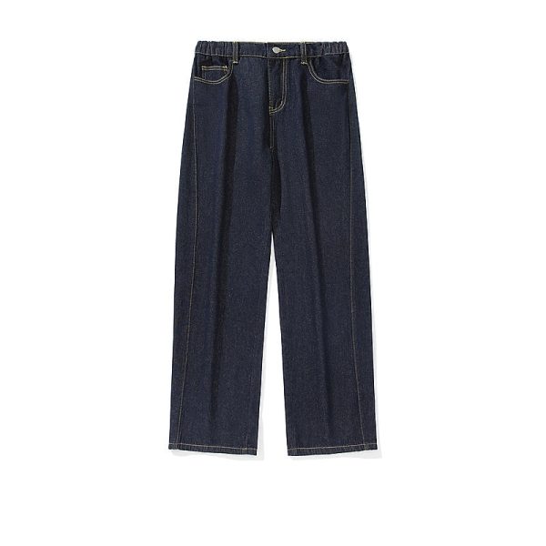 Wide-Leg Loose Fit Jeans Cheap - Image 5