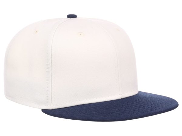 Crowns By Lids Full Court Fitted Cap - Ivory Navy Online - Image 4