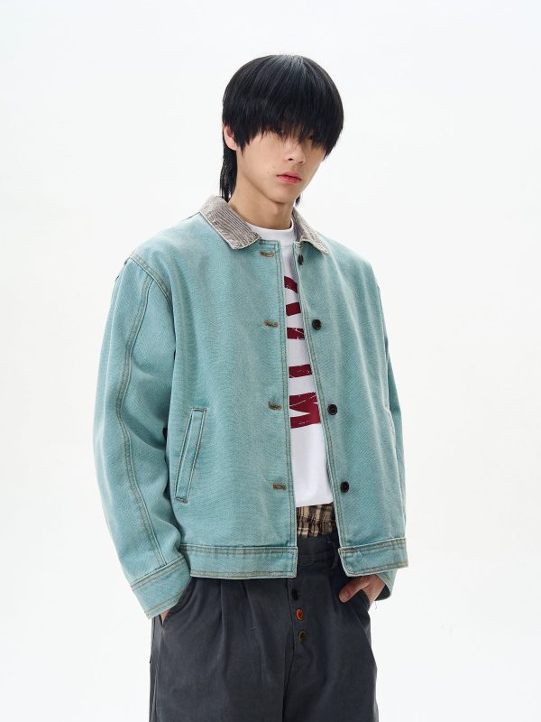 Lake Blue Denim Jacket Online