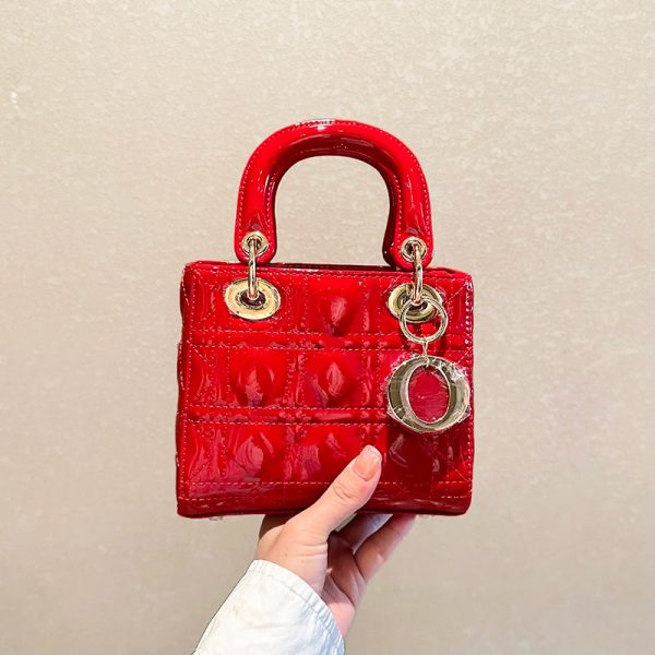 Patent Leather Bridal Crossbody Bag Online - Image 3
