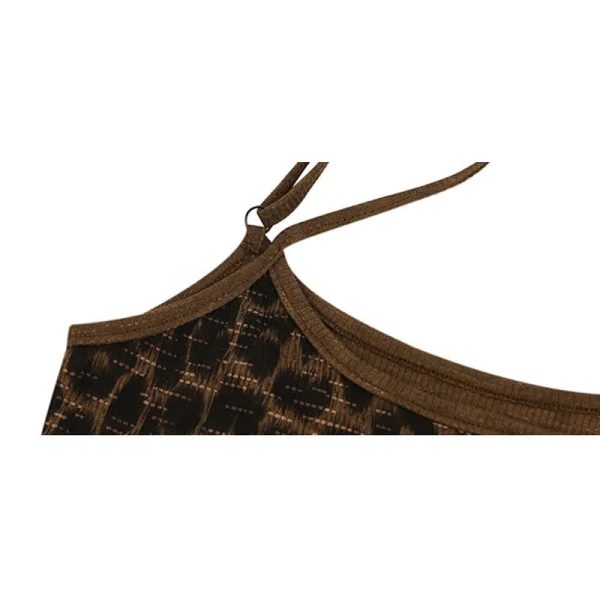 Spaghetti Straps Leopard Print Tank Top Fashion - Image 3