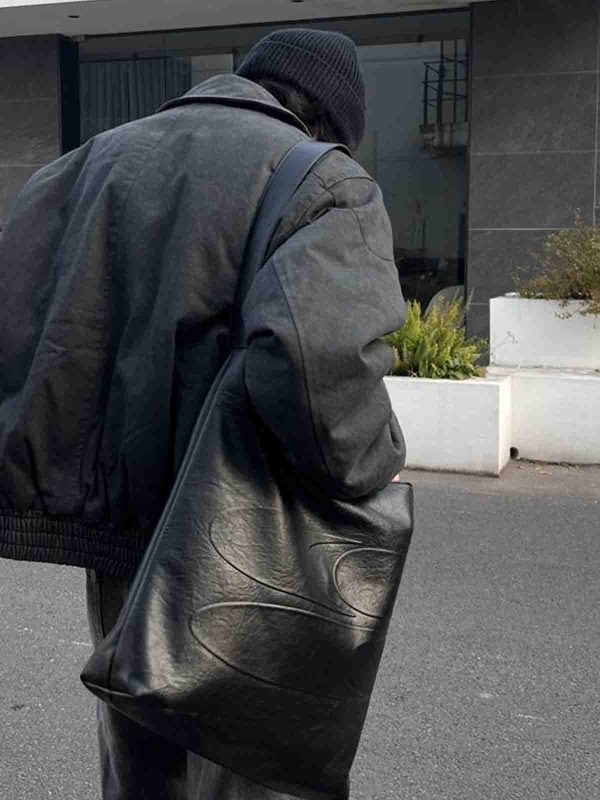Black Leather Tote Bag Sale