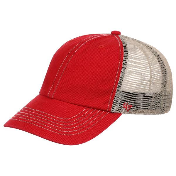 47 Trawler Clean Up Cap - Red For Discount