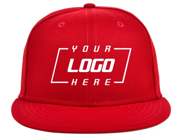 Crowns By Lids Full Court Fitted Cap - Red on Sale - Image 2