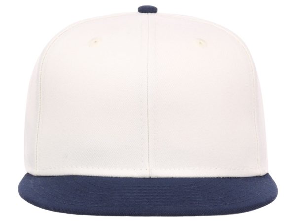 Crowns By Lids Full Court Fitted Cap - Ivory Navy Online - Image 3