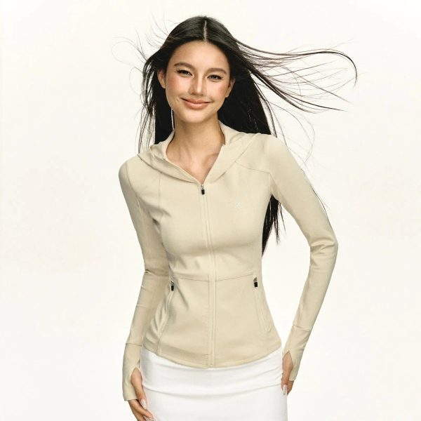 Zipper Hooded Sport Coat For Discount - Image 3