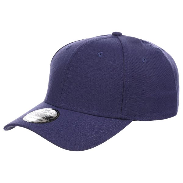New Era Blank Poly 39THIRTY Cap - Light Navy on Sale