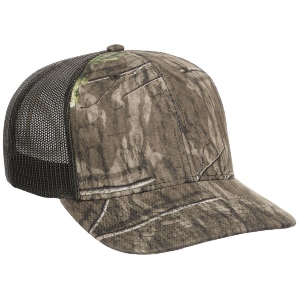 Mossy Oak X Crowns By Lids Blank Trucker Cap - Country Rights Camo Sale - Image 4