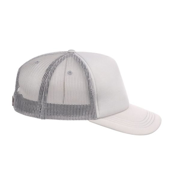 Crowns By Lids Screen Foam Trucker Cap - Grey Grey on Sale - Image 5