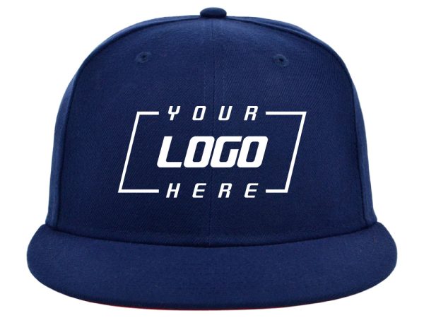 Crowns By Lids Full Court Fitted UV Cap- Navy Red on Sale - Image 2