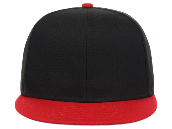 Crowns By Lids Full Court Fitted Cap - Black Red Online Sale - Image 3