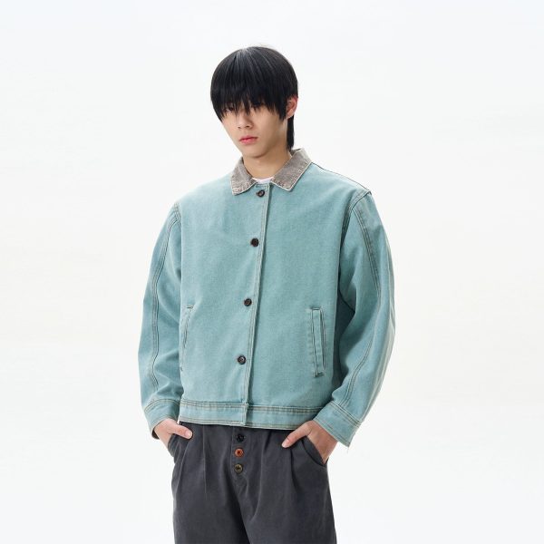 Lake Blue Denim Jacket Online - Image 5