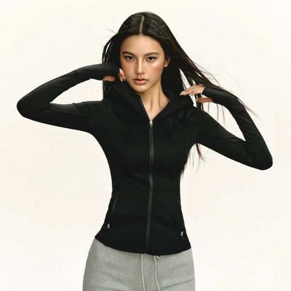 Zipper Hooded Sport Coat For Discount - Image 4