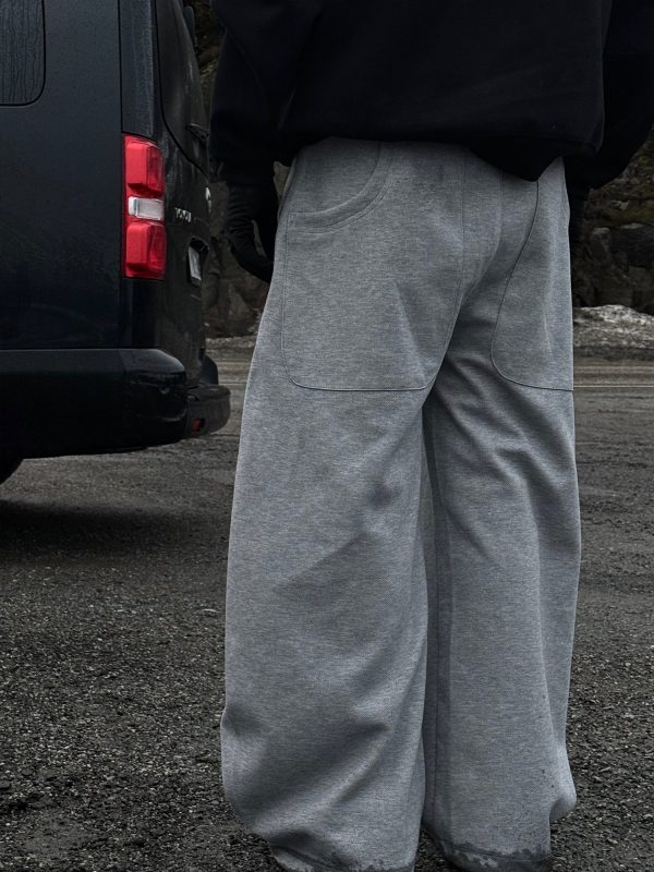 Loose-Fit Straight-leg Sweatpants For Cheap - Image 3