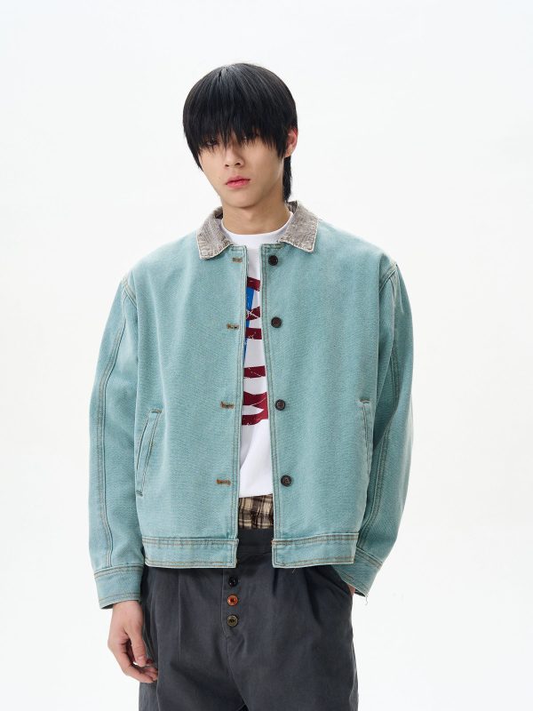 Lake Blue Denim Jacket Online - Image 4
