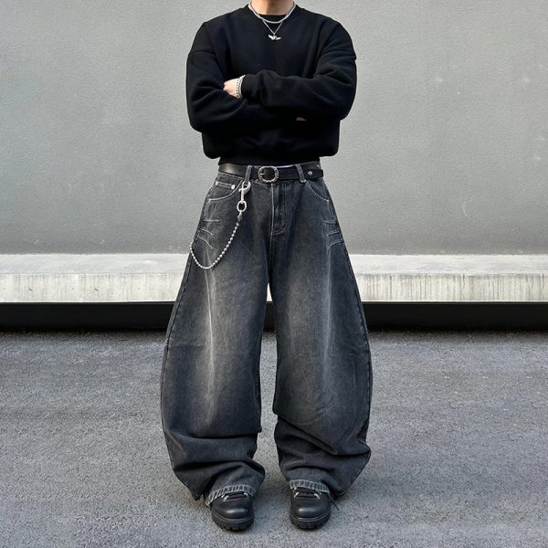 Black Baggy Jeans Online now