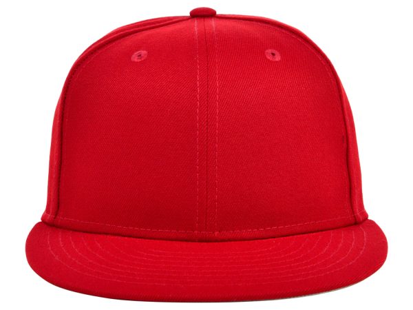 Crowns By Lids Full Court Fitted Cap - Red on Sale - Image 3