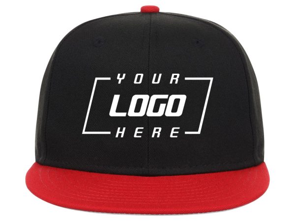 Crowns By Lids Full Court Fitted Cap - Black Red Online Sale - Image 2