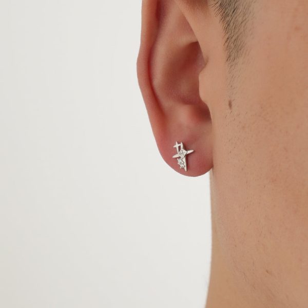 Sterling Silver Star Stud Earrings Online Hot Sale