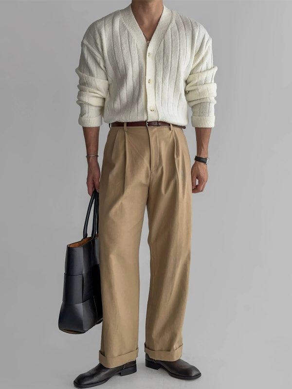 V-neck Knit Cardigan Online - Image 5