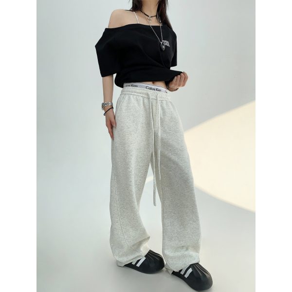 Wide-Leg Casual Sports Pants Cheap - Image 3