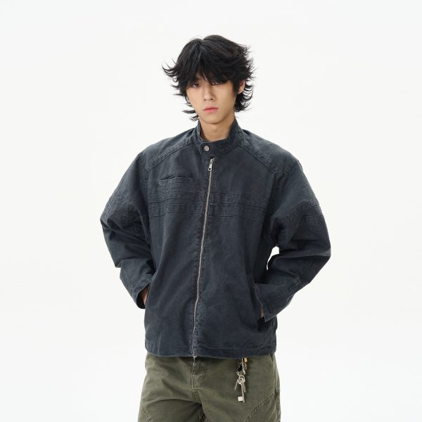 Workwear Jacket with Hood Fashion - Image 2