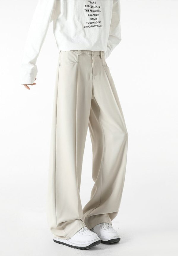 Loose Fit Wide-Leg Casual Pants Fashion - Image 2