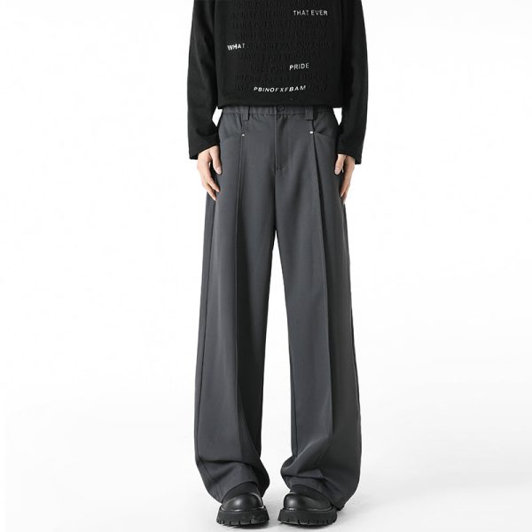 Loose Fit Wide-Leg Casual Pants Fashion - Image 4