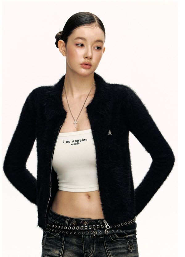 Long-Sleeved Knitted Cardigan Coat Online Hot Sale