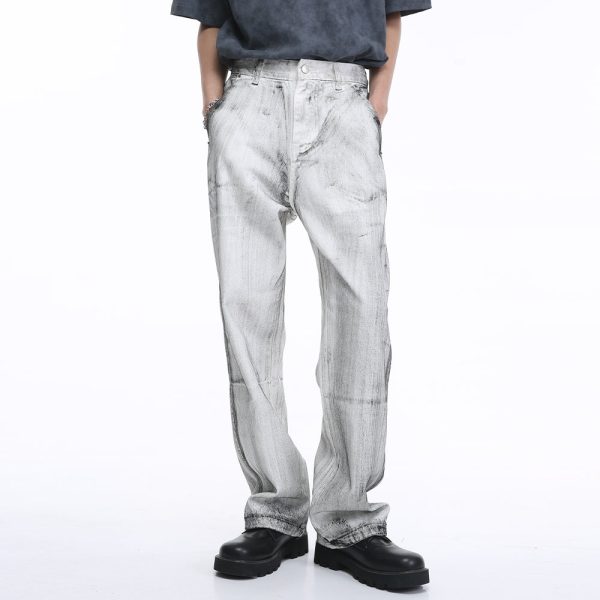 Loose Straight Middle Waist Jeans Sale