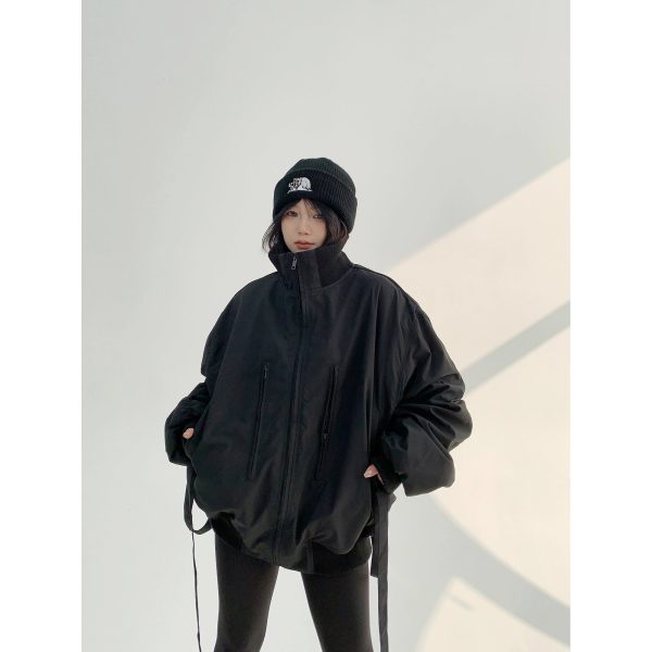Warm Stand Collar Cotton Jacket Coat Fashion