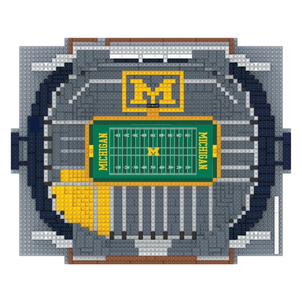 Michigan Wolverines NCAA BRXLZ Stadium For Discount - Image 4
