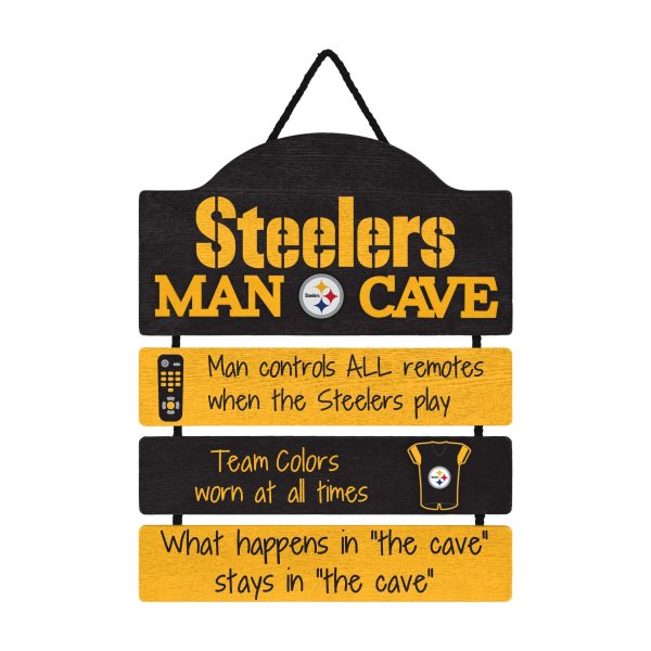 Pittsburgh Steelers NFL Mancave Sign Sale