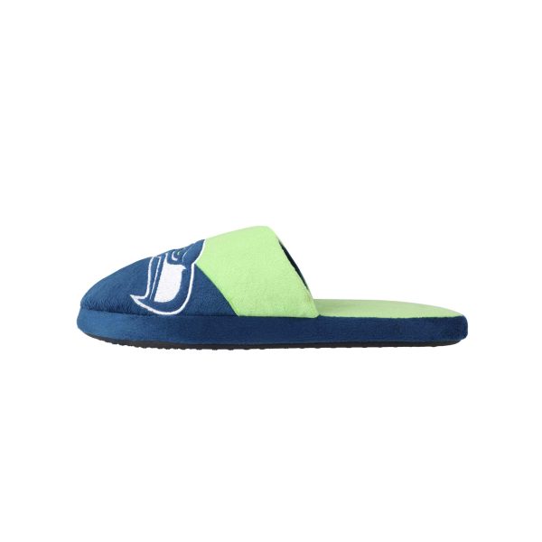 Seattle Seahawks NFL Mens Colorblock Slide Slippers Online now - Image 3