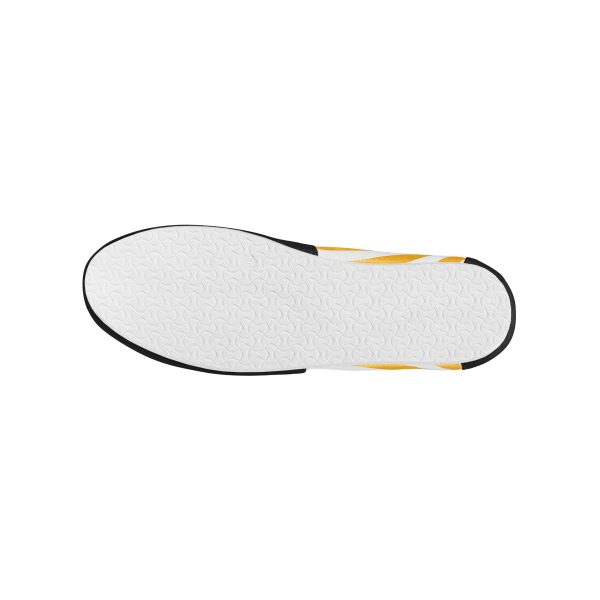 Pittsburgh Penguins NHL Womens Stripe Canvas Slip On Shoes Online Sale - Image 5