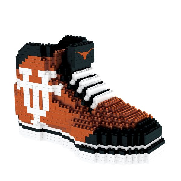 Texas Longhorns NCAA 3D Brxlz Sneaker Puzzle Building Blocks Set Online Sale